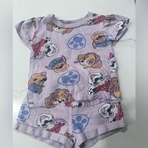 Paw Patrol Pajama Set 12 months
